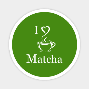 I Heart Matcha Magnet